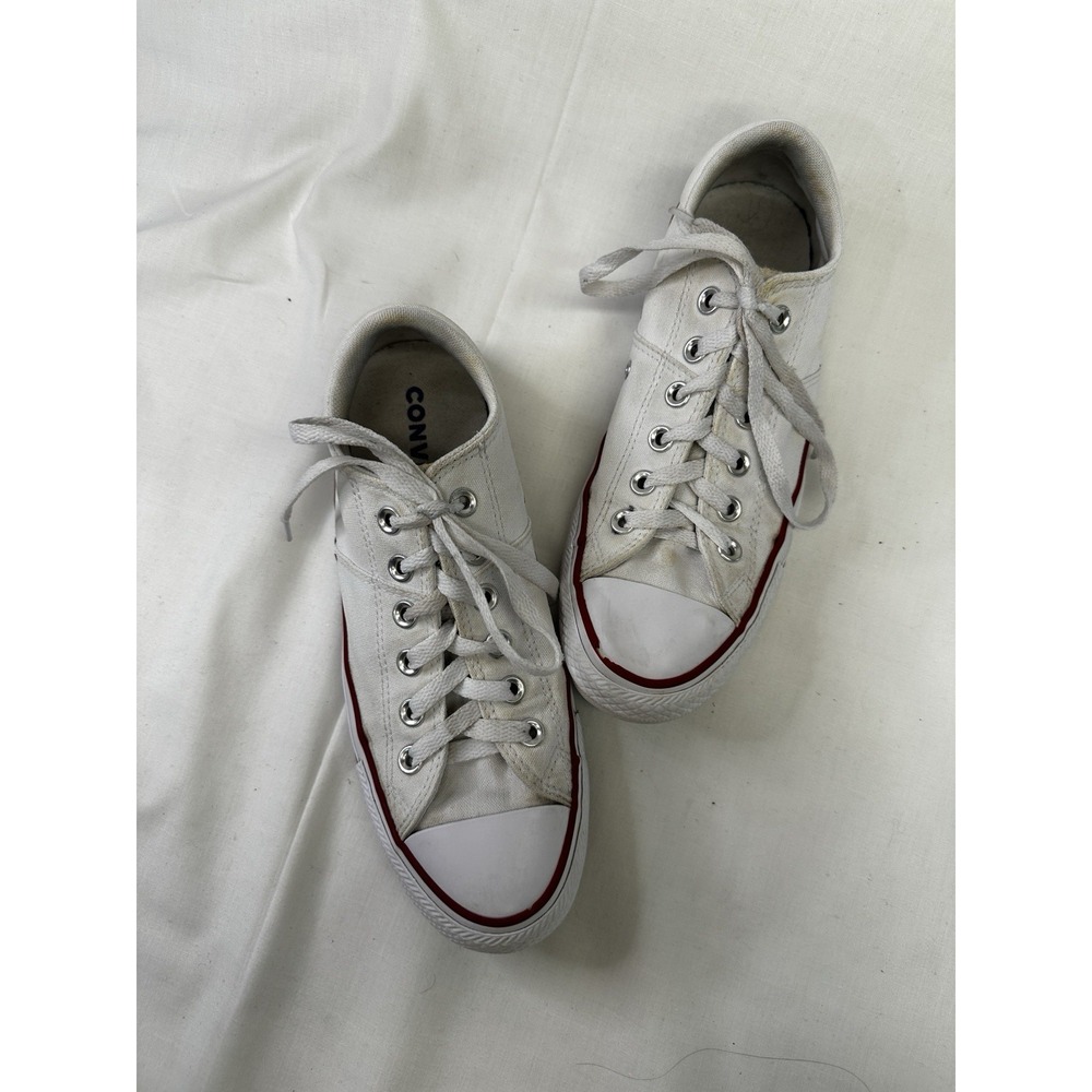Converse all‎ Star Women Size 8.5 Off White Low Top Fabric